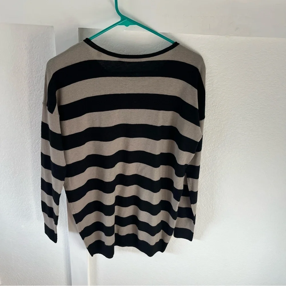 Vince Women's XS Cashmere/Wool Striped Sweater.
